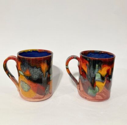 Gerade Tasse Herbstglasur – Bild 6