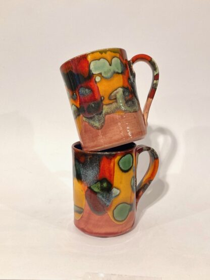 Gerade Tasse Herbstglasur – Bild 3